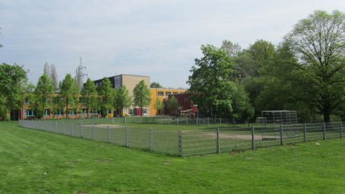 Großes Fußballfeld