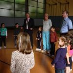 Frau Mahlke und die 1a hatten Besuch von der Stiftung "Unsere Kinder in Braunschweig"