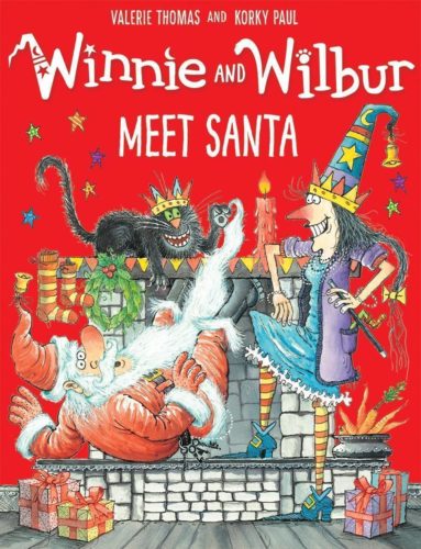 Winnie and Wilbur meet Santa