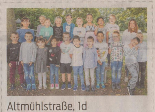 Klasse 1d mit Frau Lehmann und Frau Bonk © Philipp Ziebart